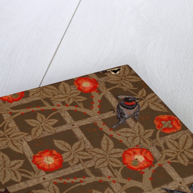Trellis wallpaper by William Morris