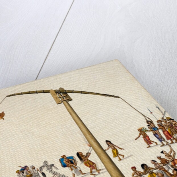 The Hook-swinging Festival. Murshidabad, India, late 18th-early 19th century by Unknown