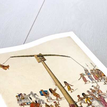 The Hook-swinging Festival. Murshidabad, India, late 18th-early 19th century by Unknown