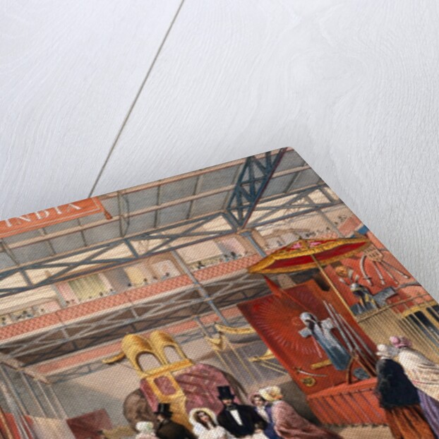 Indian Court, The Great Exhibition by Walter Goodall