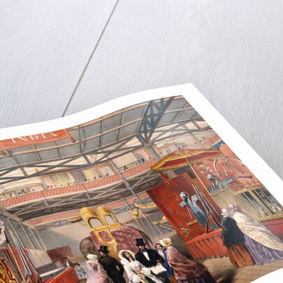Indian Court, The Great Exhibition by Walter Goodall