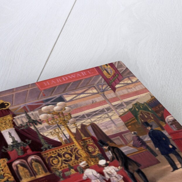 Part of the Birmingham Court at The Great Exhibition of 1851 by Unknown