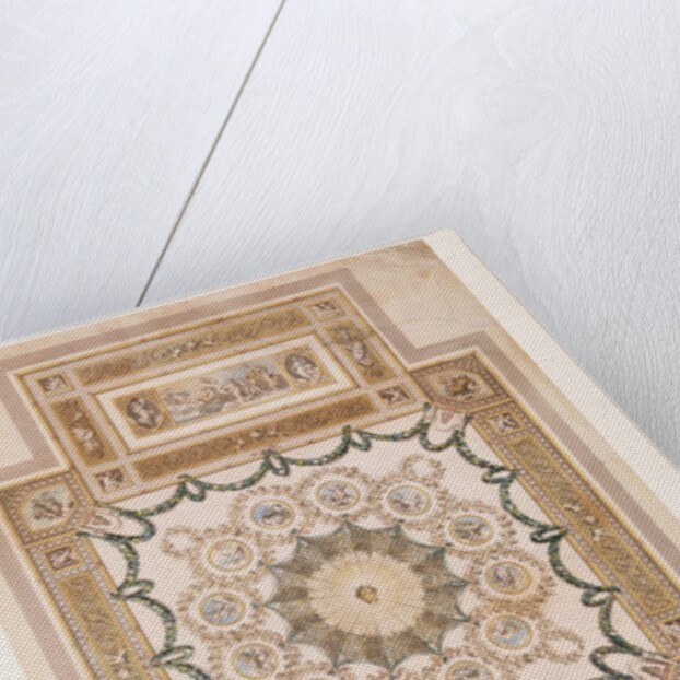 Design for the Library Ceiling at Woburn by William Chambers