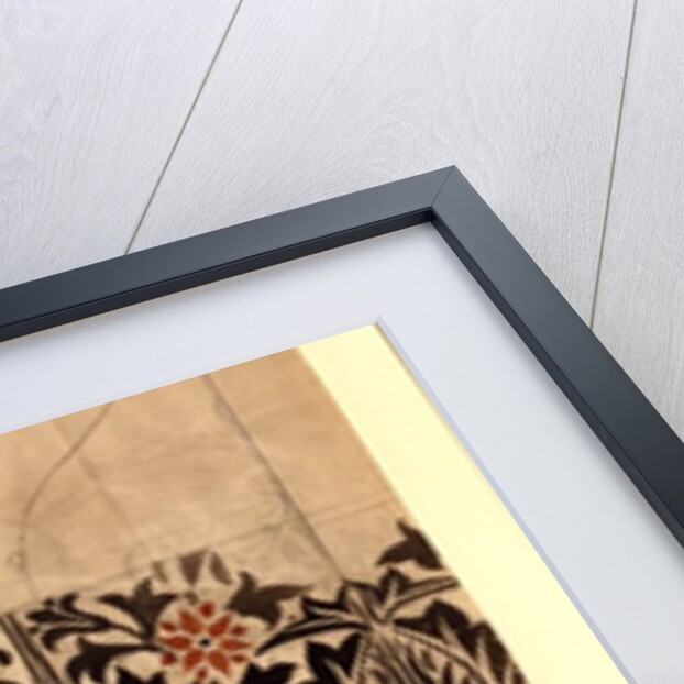 Design for cotton damask by William Morris