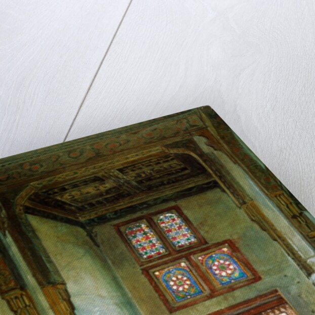 Reception room in the house of Raduan Bey by Frank Dillon