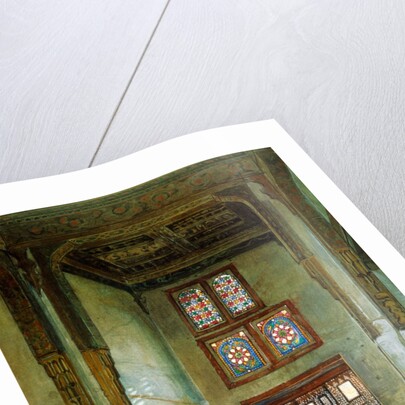 Reception room in the house of Raduan Bey by Frank Dillon