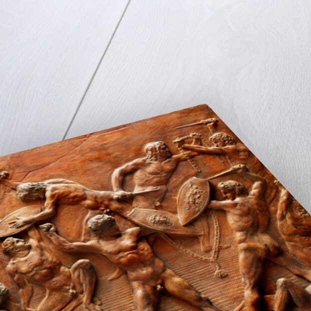 Battle of The Nude Men, attributed to Antonio del Pollaiuolo. Florence, Italy, 15th century by Antonio del Pollaiuolo