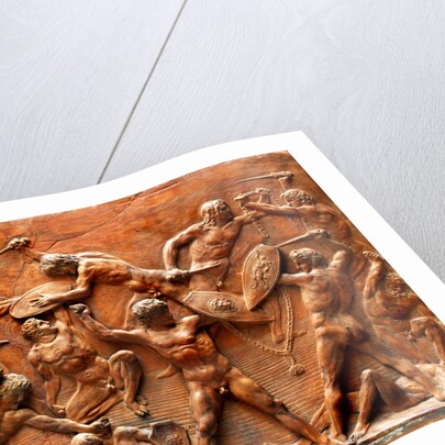 Battle of The Nude Men, attributed to Antonio del Pollaiuolo. Florence, Italy, 15th century by Antonio del Pollaiuolo