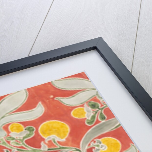 Passion Flower textile design by Charles Francis Annesley Voysey