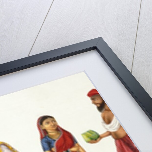 Three Indian couples by Unknown