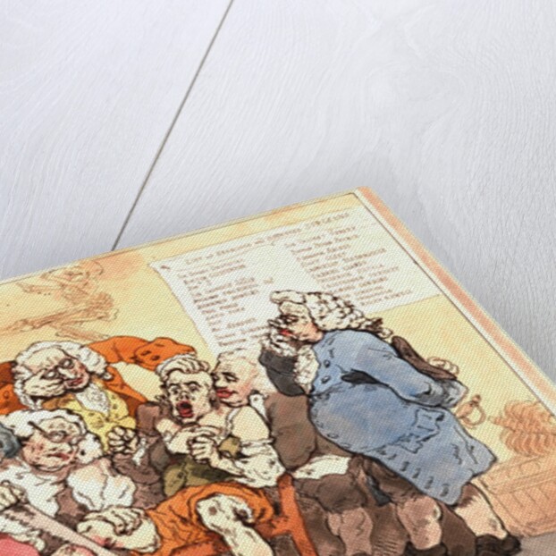 Amputation by Thomas Rowlandson