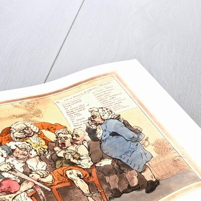 Amputation by Thomas Rowlandson