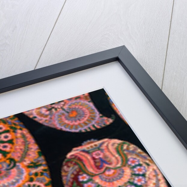 Design for a printed shawl fabric by George Charles Haite