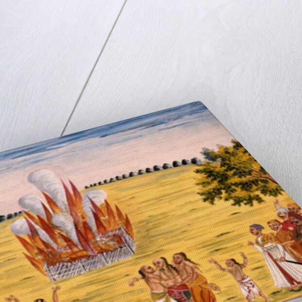 Sati ceremony. India, early 19th century by Unknown
