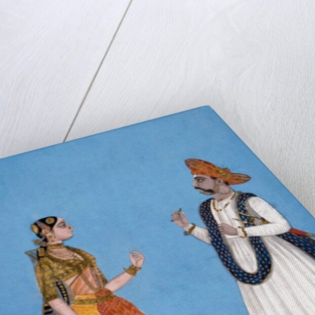 Warner and his wife. Tanjore, India, late 18th century by Unknown