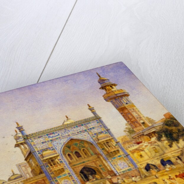 The Mosque of Wazir Ali Khan at Lahore by William Carpenter