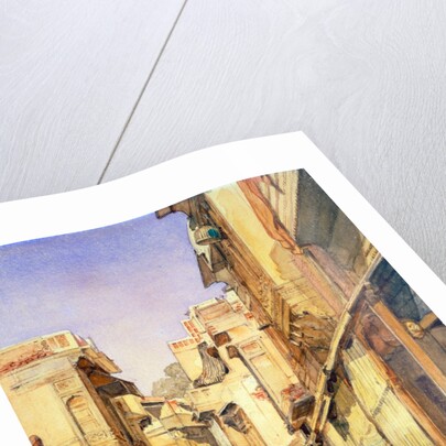 A Street in Lahore by William Carpenter