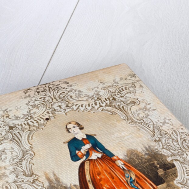 Jenny Lind as Maria in La Figlia del Reggimento by James Romage