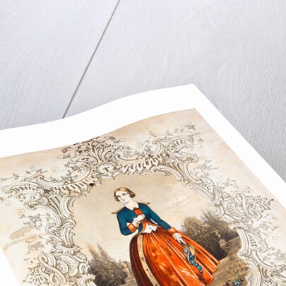 Jenny Lind as Maria in La Figlia del Reggimento by James Romage