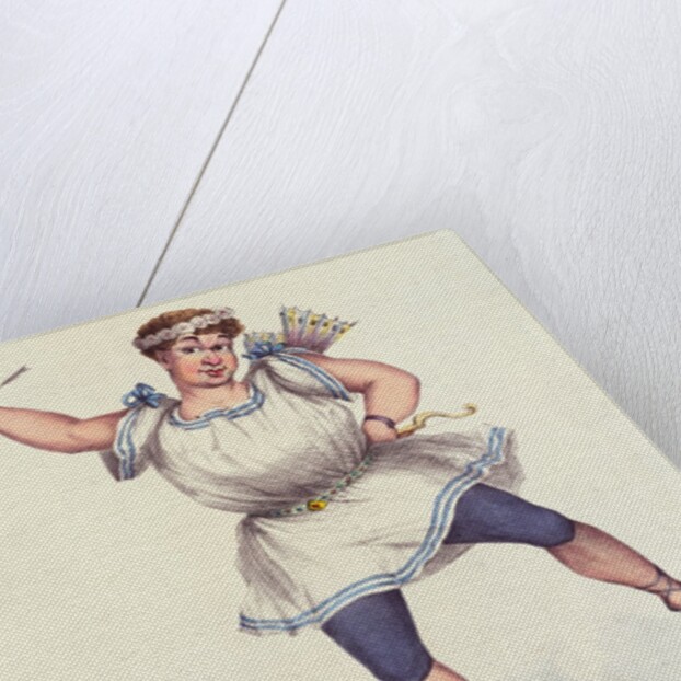 Mr John Reeve in a burlesque of the myth of Cupid and Psyche. London, England, 1832 by Unknown