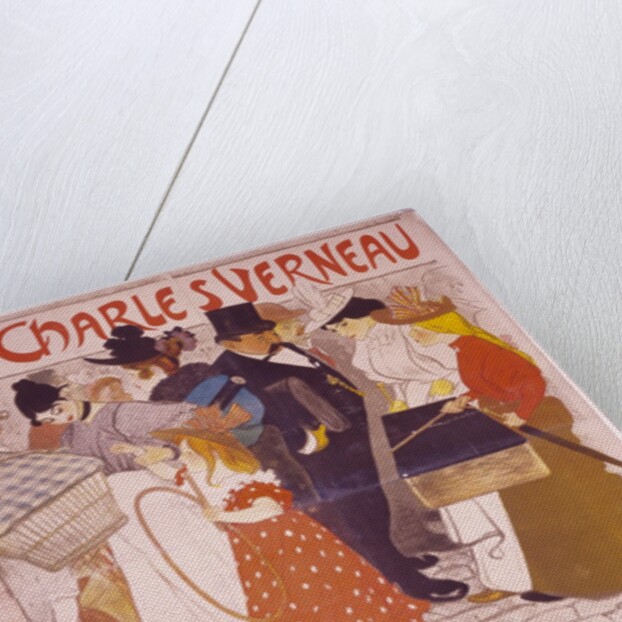 La rue by Theophile-Alexandre Steinlen