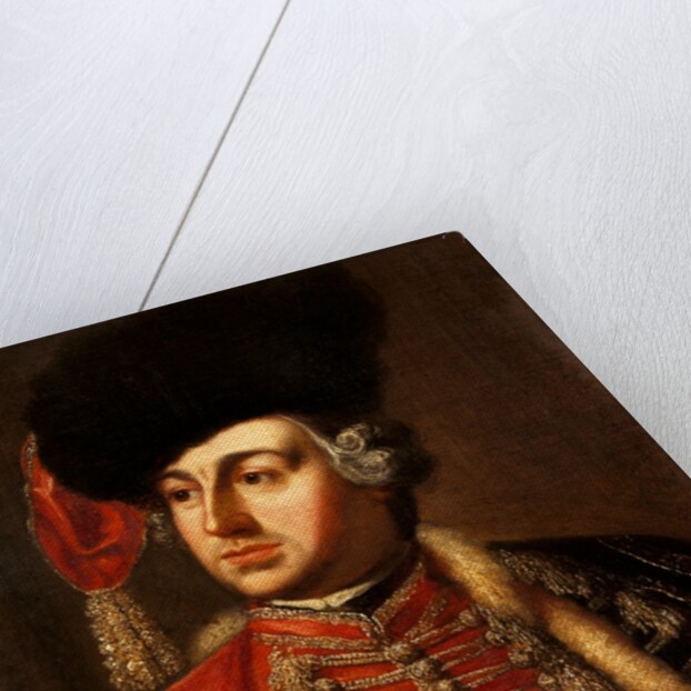 David Garrick as Tancred by Thomas Worlidge