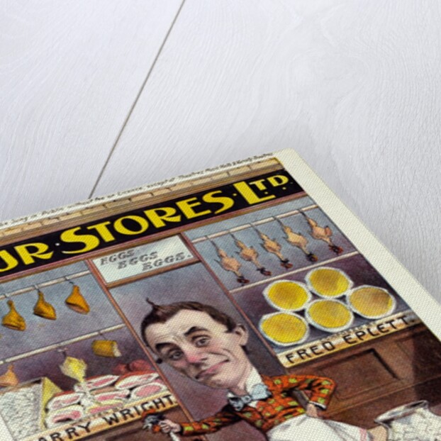 Song Sheet Cover featuring Dan Leno. London, England, 19th century by Sidney Kent