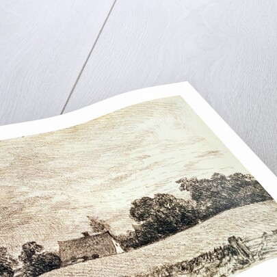 Cottage and Road by John Constable