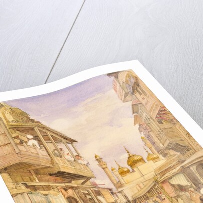 A Street In Lahore by William Carpenter