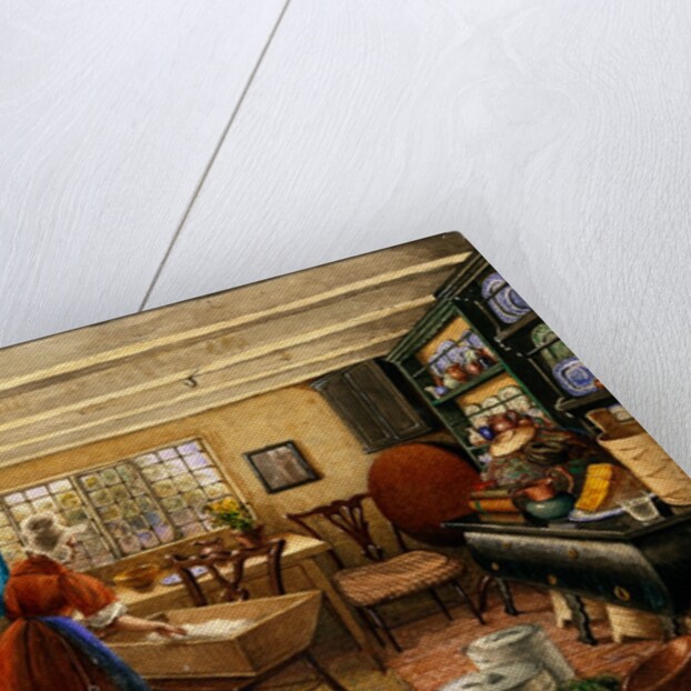 The Kitchen at Elmswell Manor House, York by Mary Ellen Best