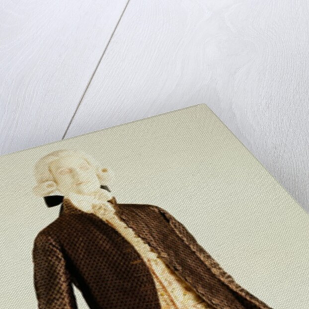 Dress suit and waistcoat. England, 1780-90 by Unknown