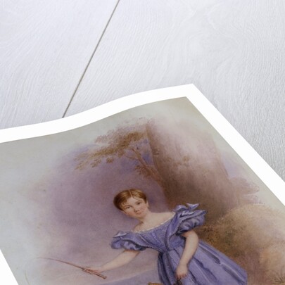 Alfred Fuller with a Hobby Horse. England, 19th century by Unknown