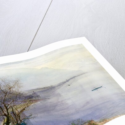 View above Montreux by John William Inchbold