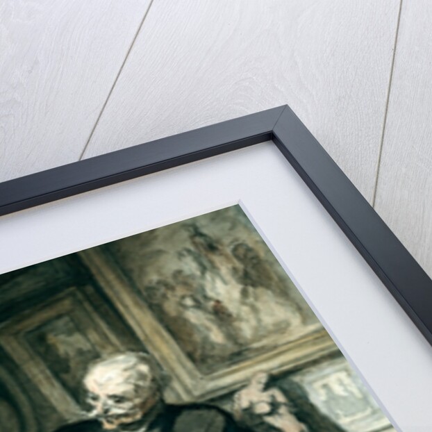 The Print Collectors by Honore Daumier