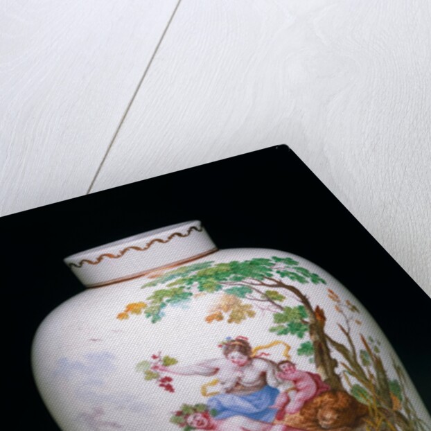 Vase depicting Silenus and Bacchantes by Unknown