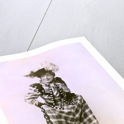 Marie Lloyd in Tartan by Anonymous