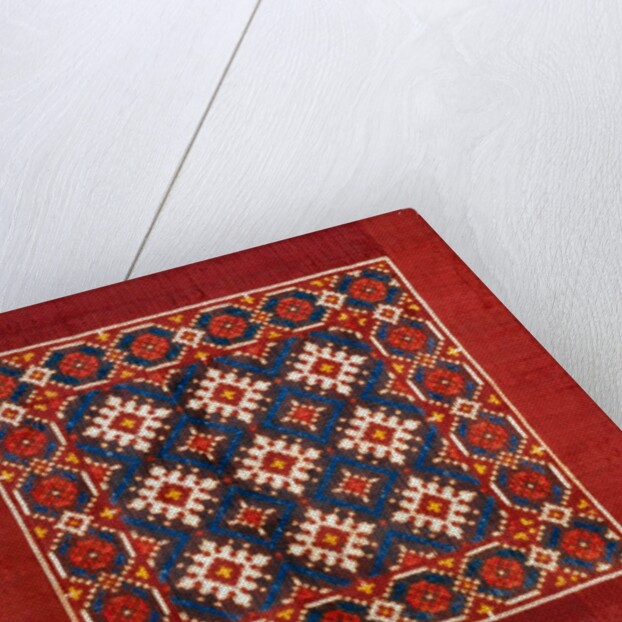 Ikat Handkerchief, one of a pair by Chhotalal M. Salvi