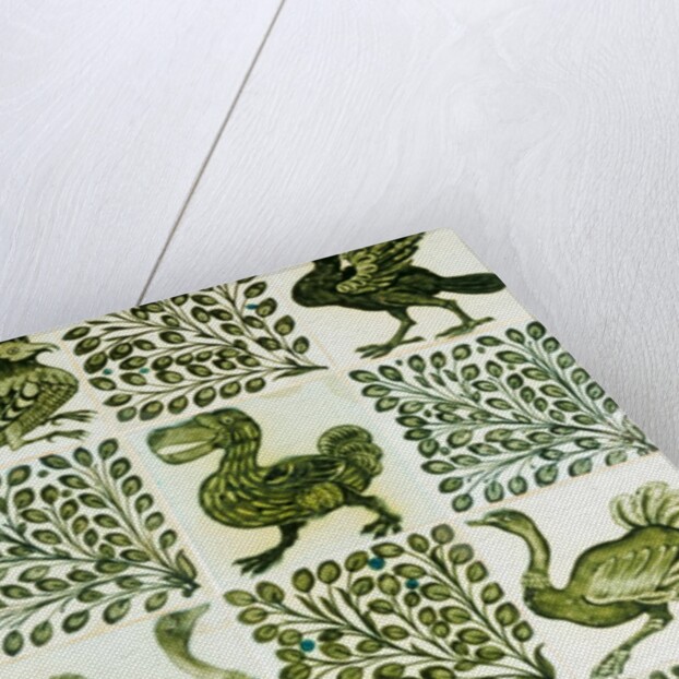 Birds and leaves by Unknown
