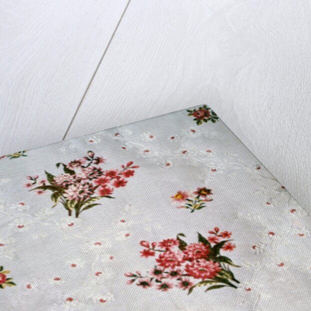 Dress fabric design by Unknown