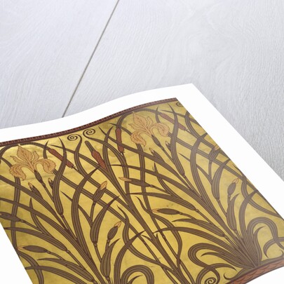 Iris wallpaper by Walter Crane