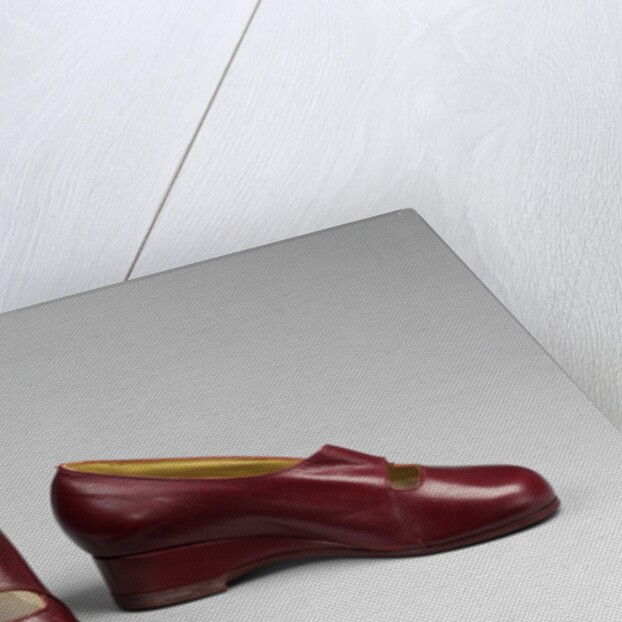 Colleen, woman's utility shoes. Britain, mid-20th century by Unknown