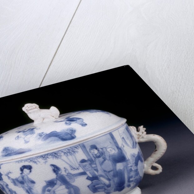 Lidded bowl by Unknown