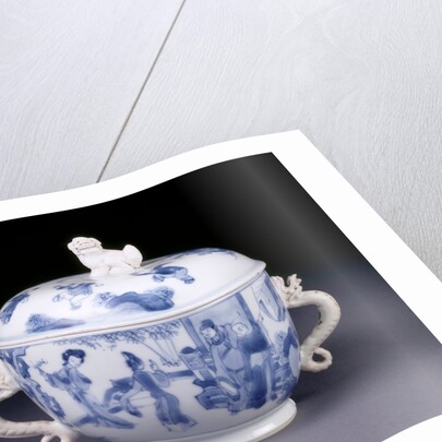 Lidded bowl by Unknown