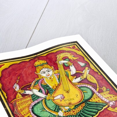 Saraswati. Mysore, India, mid-19th century by Unknown
