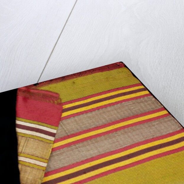 Woven silk fragment. Punjab, India, mid-19th century by Anonymous