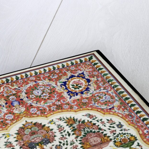 Wall painting design. Amritsar, India, 19th century by Unknown