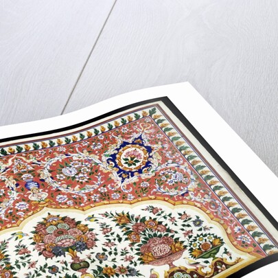 Wall painting design. Amritsar, India, 19th century by Unknown