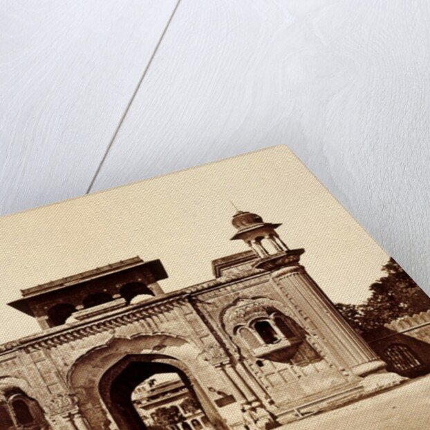 Ram Bagh Gateway by Felice Beato