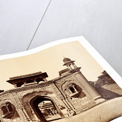 Ram Bagh Gateway by Felice Beato