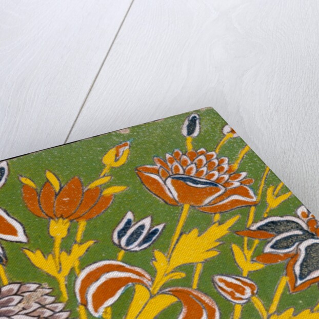 Glazed tile. India, 17th century by Unknown